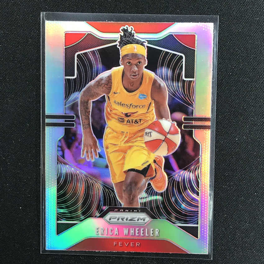 2020 WNBA Prizm ERICA WHEELER Silver Prizm #36-Cherry Collectables