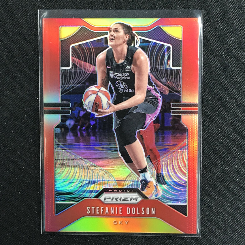 2020 WNBA Prizm STEFANIE DOLSON Red Prizm /275-Cherry Collectables
