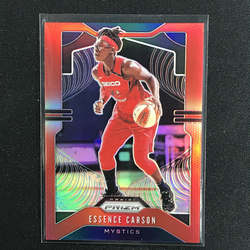 2020 WNBA Prizm ESSENCE CARSON Red Prizm /275-Cherry Collectables