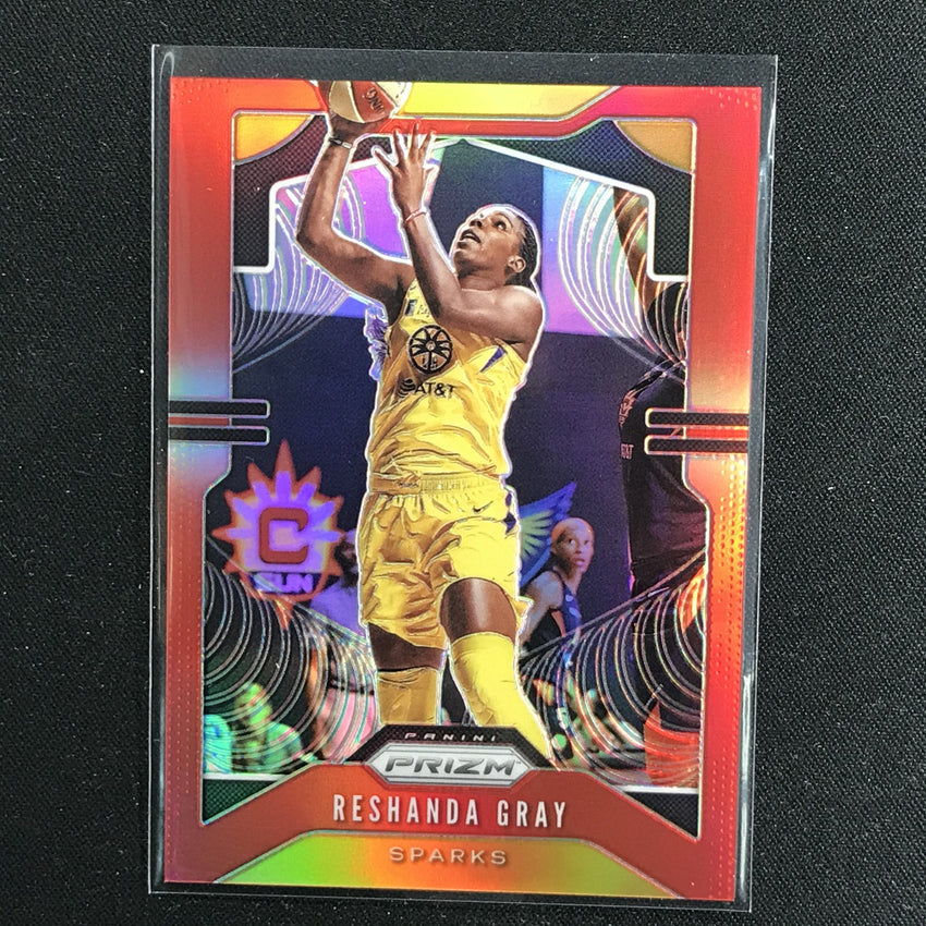 2020 WNBA Prizm RESHANDA GRAY Red Prizm /275-Cherry Collectables