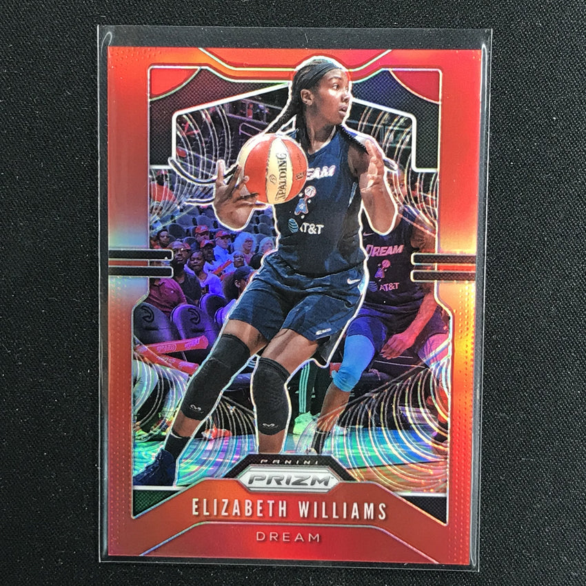 2020 WNBA Prizm ELIZABETH WILLIAMS Red Prizm /275-Cherry Collectables