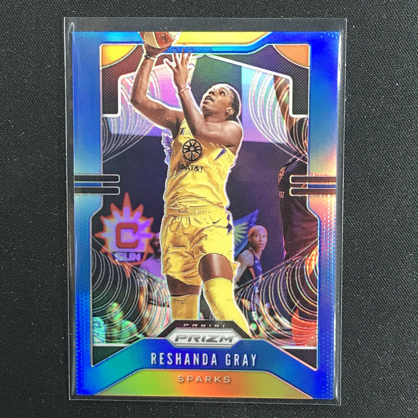 2020 WNBA Prizm RESHANDA GRAY Blue Prizm /149-Cherry Collectables