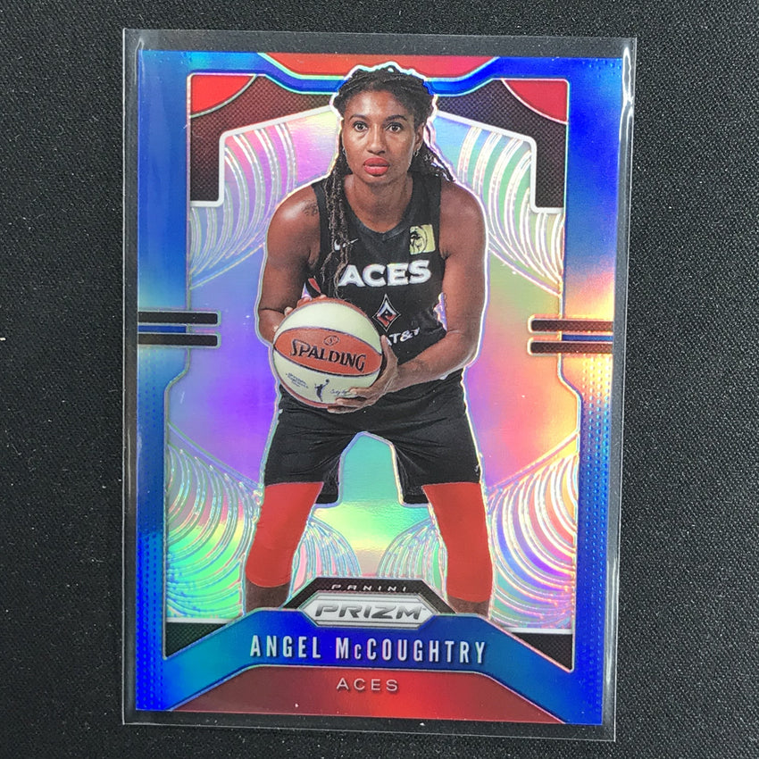 2020 WNBA Prizm ANGEL MCCOUGHTRY Blue Prizm /149-Cherry Collectables