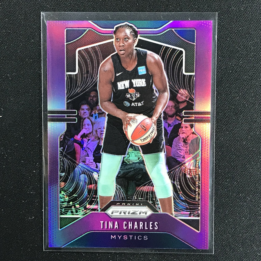 2020 WNBA Prizm TINA CHARLES Purple Prizm /125-Cherry Collectables