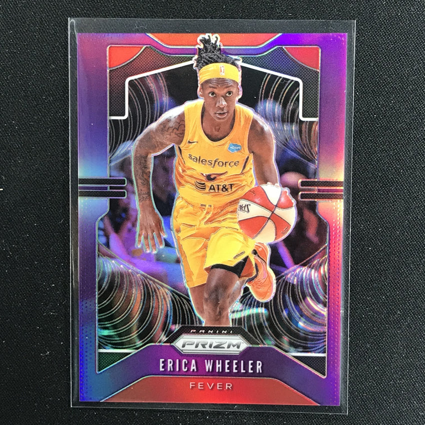 2020 WNBA Prizm ERICA WHEELER Purple Prizm /125-Cherry Collectables