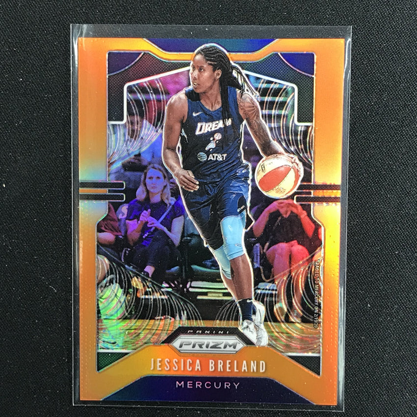 2020 WNBA Prizm JESSICA BRELAND Orange Prizm /65-Cherry Collectables