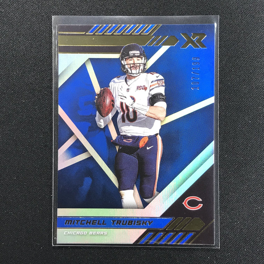 2020 XR Football MITCHELL TRUBISKY Blue 107/199-Cherry Collectables