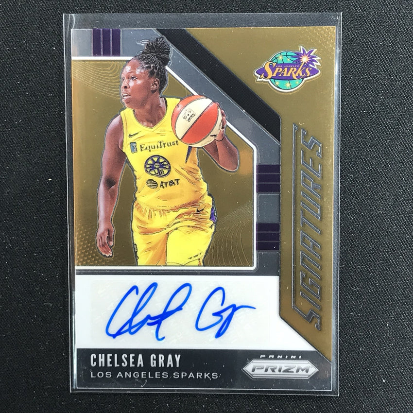 2020 WNBA Prizm REBEKKAH BRUNSON Signatures Auto #RBR-Cherry Collectables