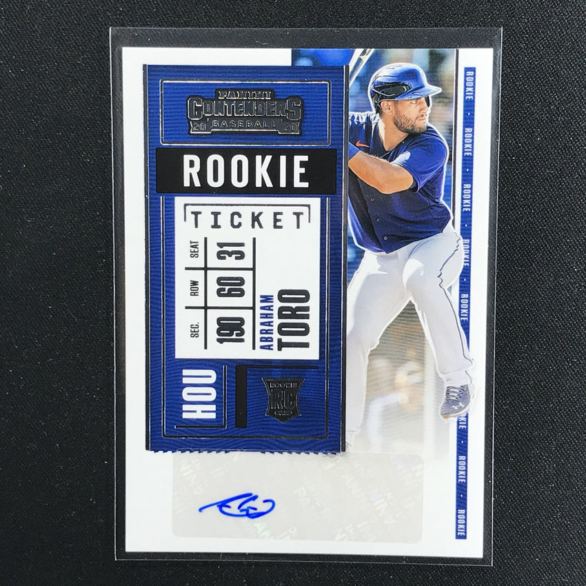 2020 Contenders ABRAHAM TORO Rookie Ticket Auto #142 (A)-Cherry Collectables