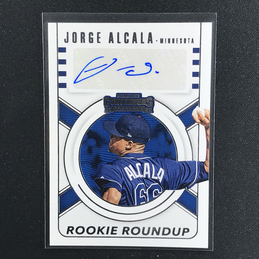 2020 Contenders JORGE GARCIA Rookie Roundup Auto #RRA-JA-Cherry Collectables