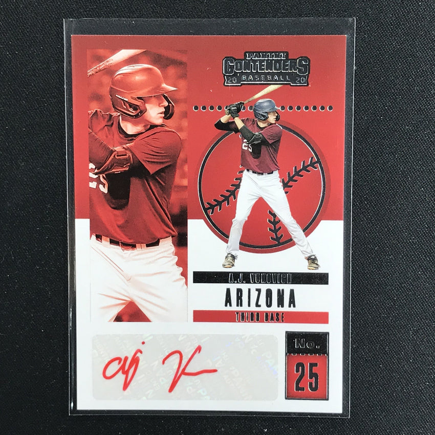 2020 Contenders AJ VUKOVICH Auto #CA-AV (B)-Cherry Collectables