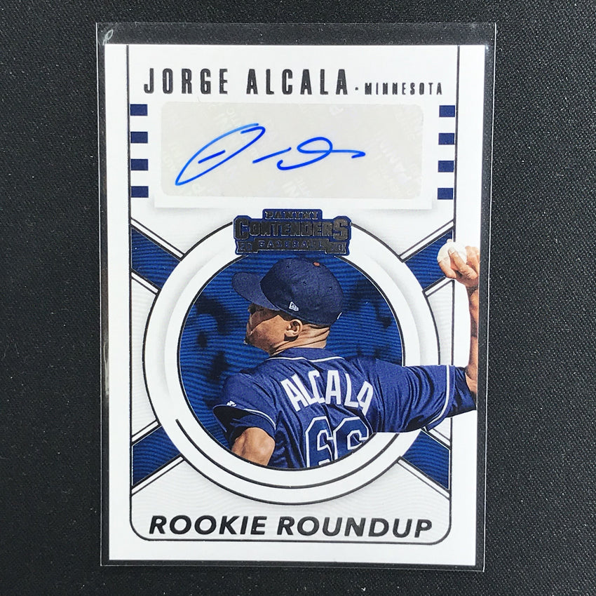 2020 Contenders JORGE ALCALA Rookie Roundup Auto #RRA-JA-Cherry Collectables