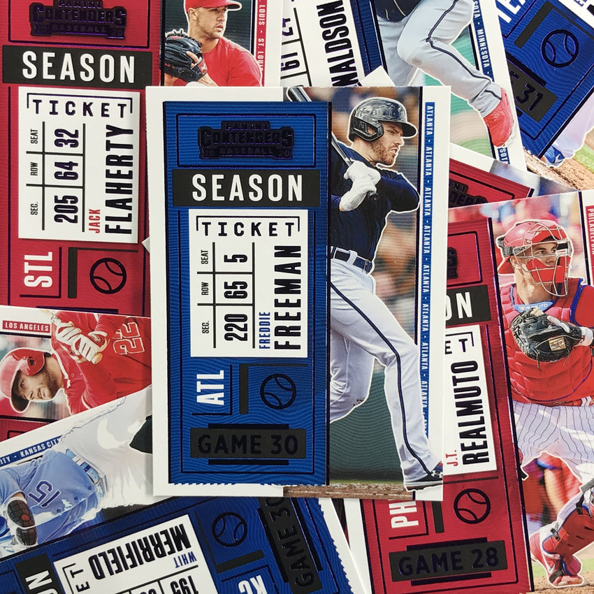 2020 Contenders ANTHONY RENDON Season Ticket Purple #1-Cherry Collectables