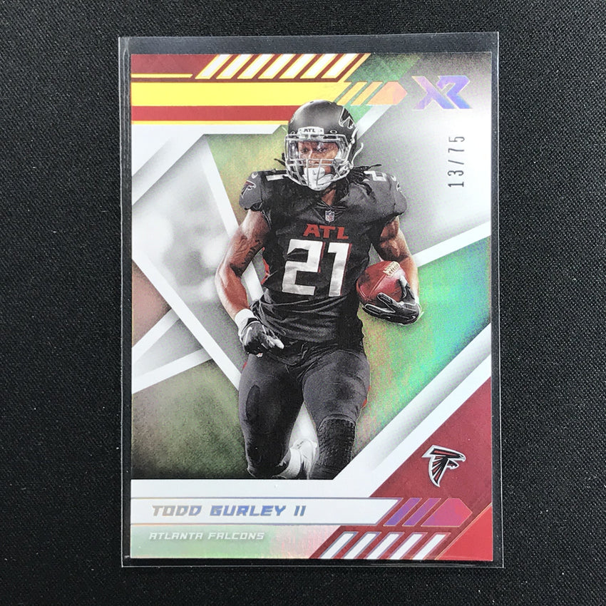 2020 XR Football TODD GURLEY White 13/75-Cherry Collectables