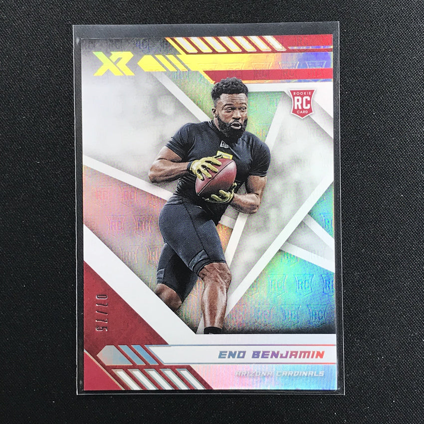 2020 XR Football ENO BENJAMIN Rookie White 7/75-Cherry Collectables