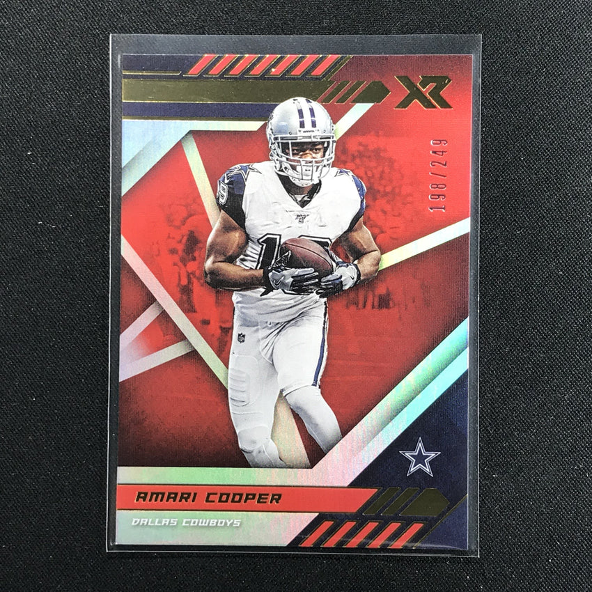 2020 XR Football AMARI COOPER Red 198/249-Cherry Collectables