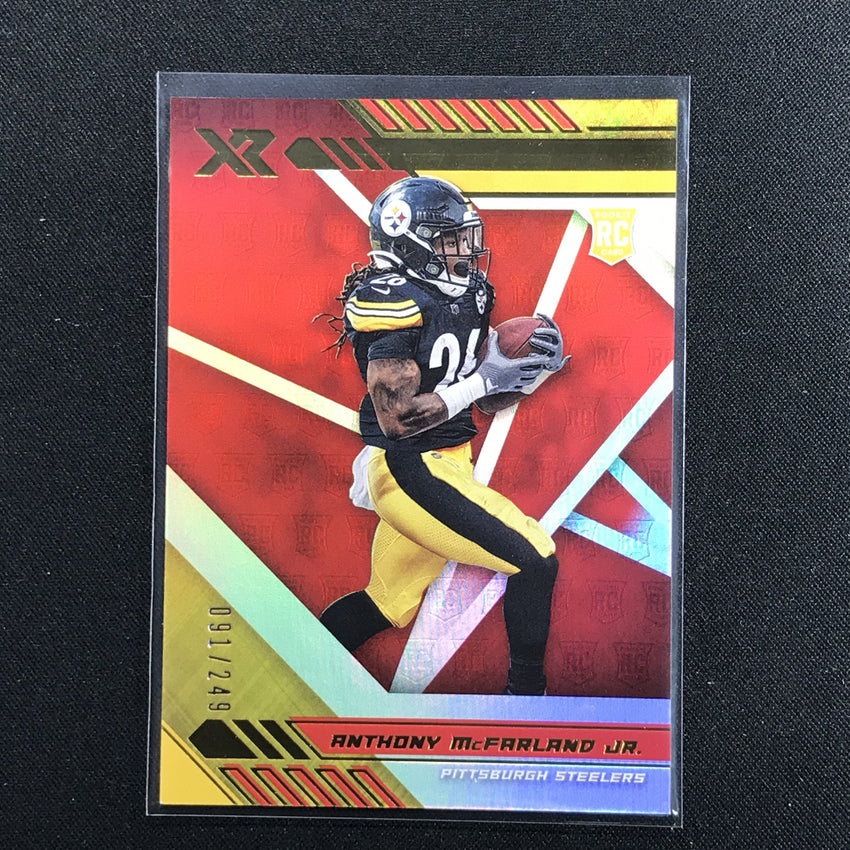 2020 XR Football ANTHONY MCFARLAND JR Rookie Red 91/249-Cherry Collectables