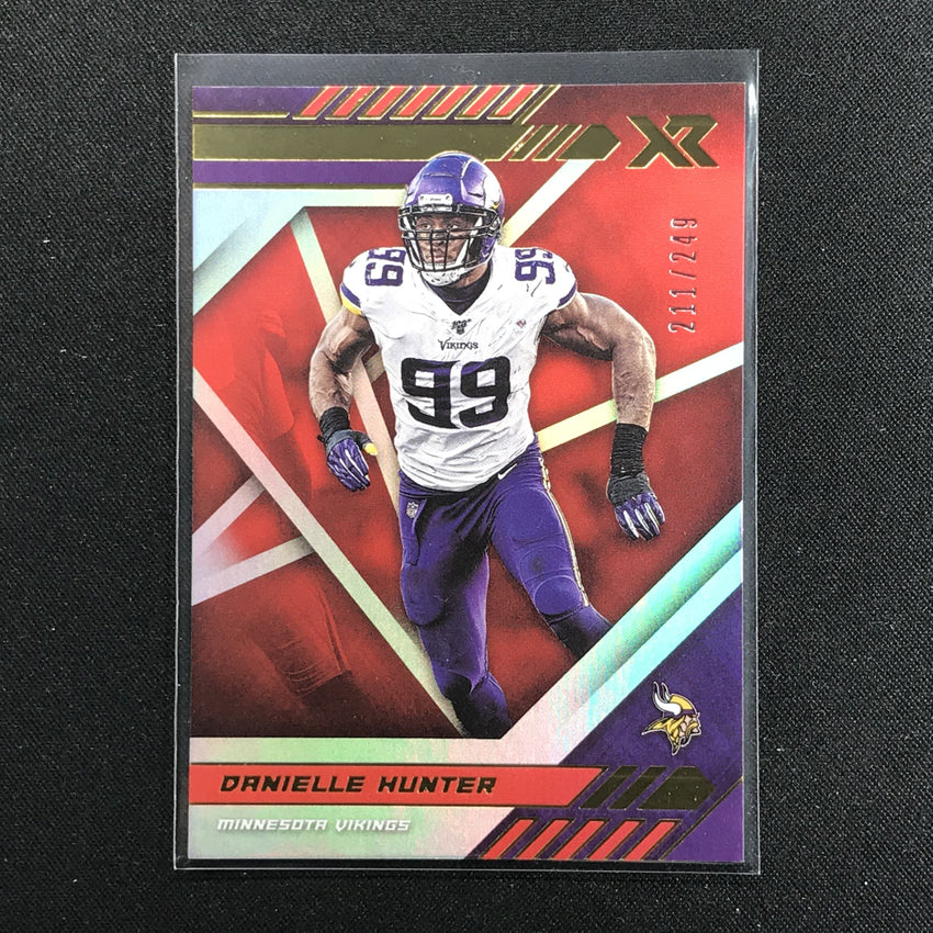 2020 XR Football DANIELLE HUNTER Red 211/249-Cherry Collectables