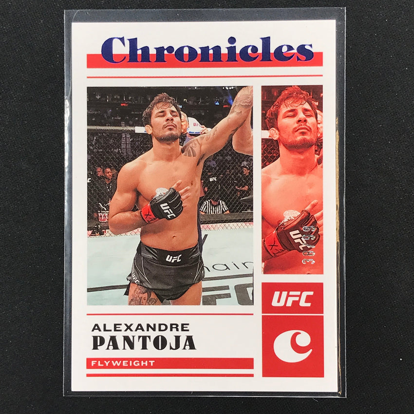 2023 Chronicles UFC ALEXANDRE PANTOJA Chronicles Base Set Blue 38/99 #23
