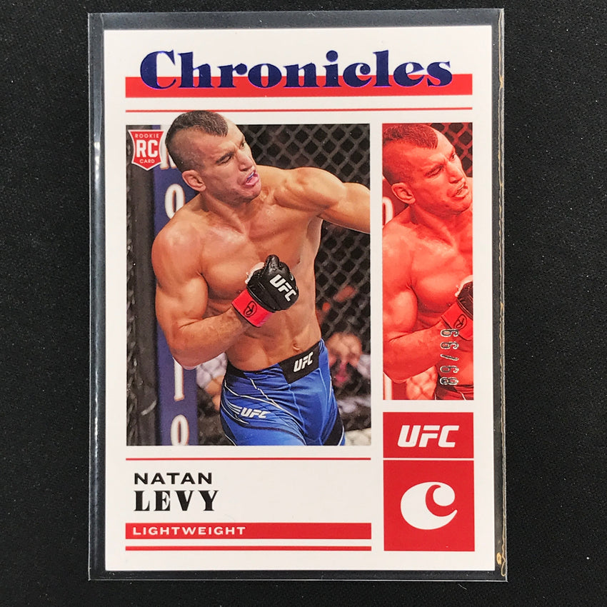 2023 Chronicles UFC NATAN LEVY Chronicles Base Set Rookie Blue 89/99 #92