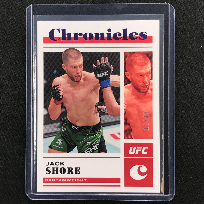 2023 Chronicles UFC Jack Shore Chronicles Base Set Purple 18/49