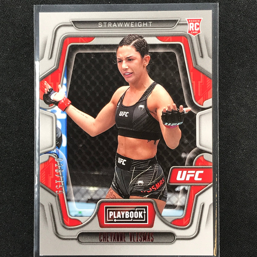 2023 Chronicles UFC CHEYANNE VLISMAS Playbook Rookie Red /199 #120