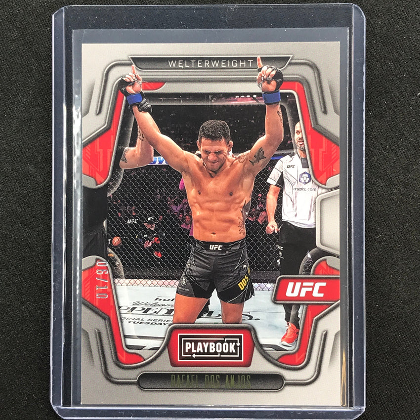 2023 Chronicles UFC Rafael Dos Anjos Playbook Gold 6/10