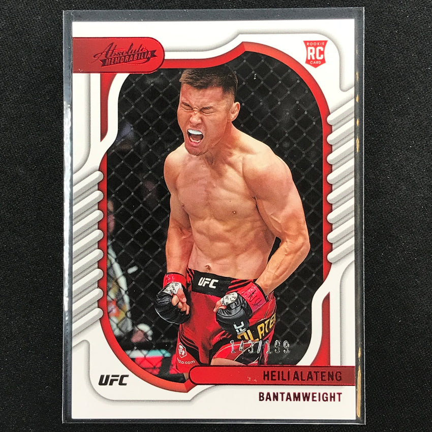 2023 Chronicles UFC HEILI ALATENG Absolute Rookie Red /199 #123