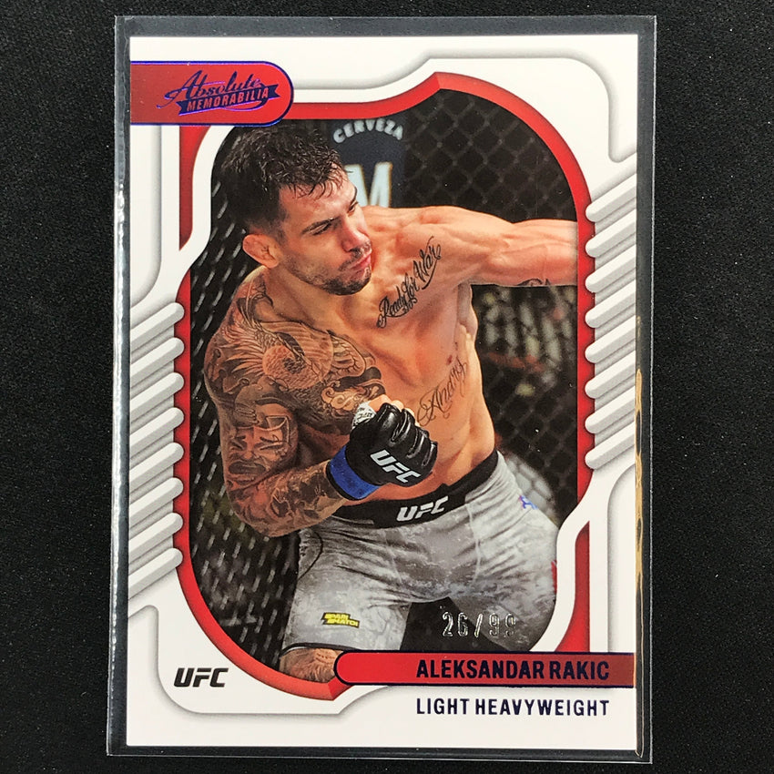 2023 Chronicles UFC ALEKSANDAR RAKIC Absolute Blue 26/99 #129