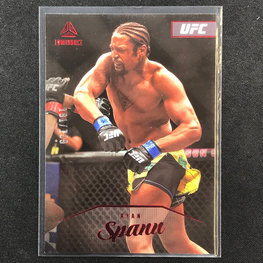 2023 Chronicles UFC RYAN SPANN Luminance Red /199 #160