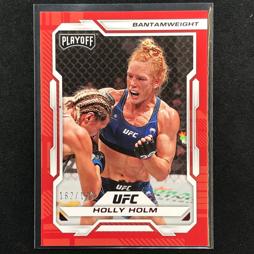 2023 Chronicles UFC HOLLY HOLM Playoff Red /199 #161