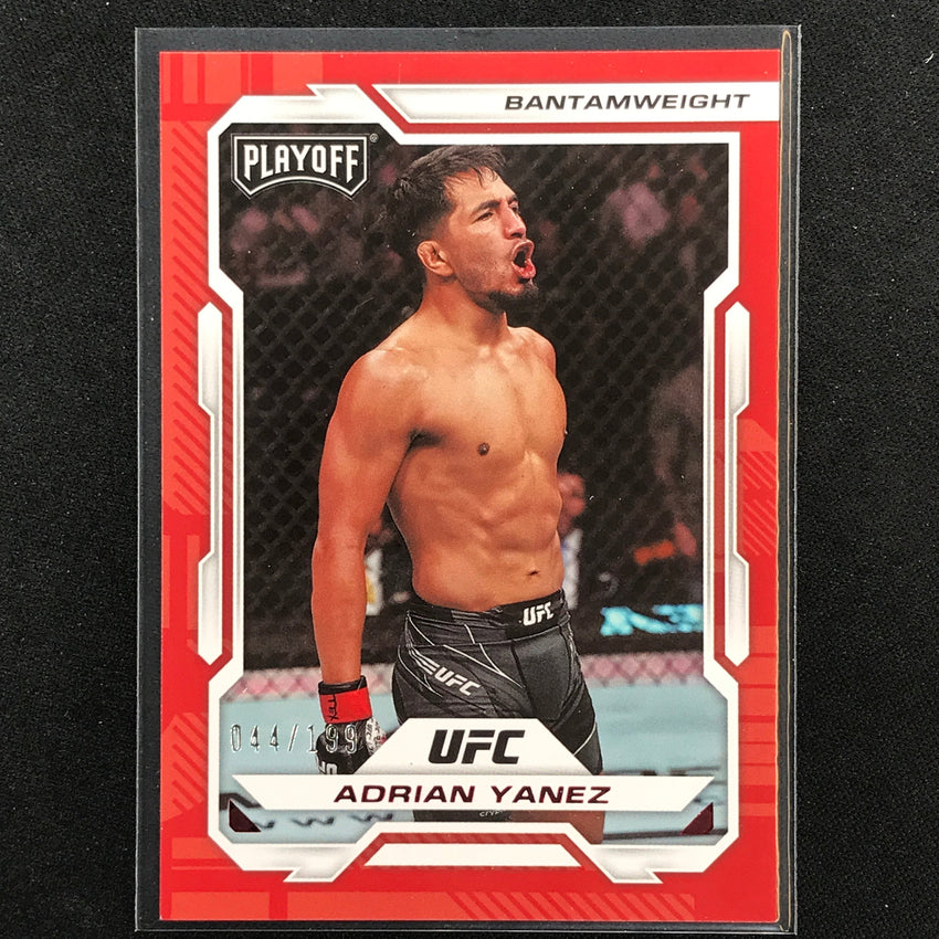 2023 Chronicles UFC ADRIAN YANEZ Playoff Red /199 #163