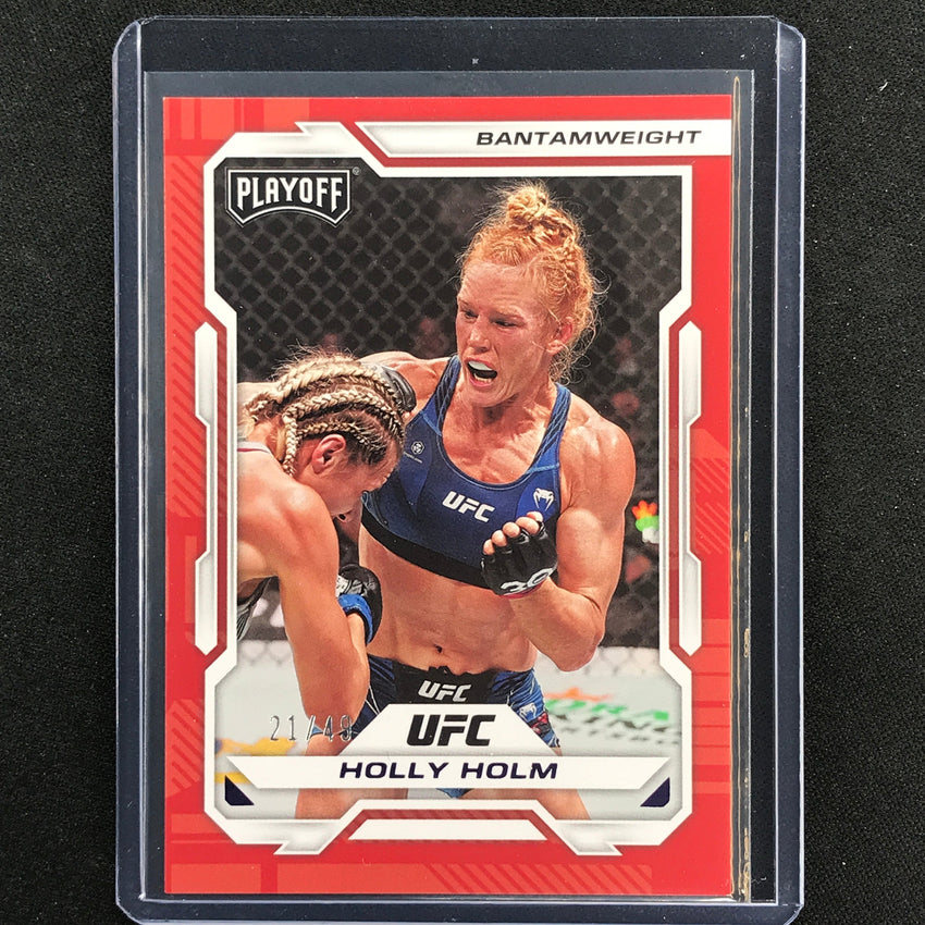 2023 Chronicles UFC Holly Holm Playoff Purple 21/49