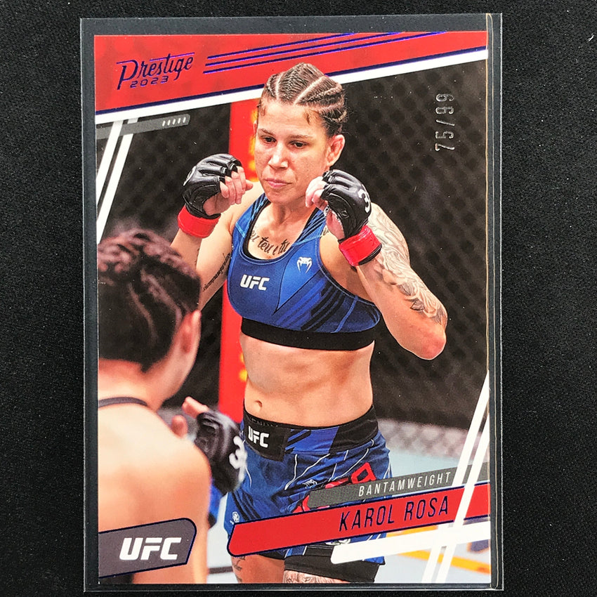 2023 Chronicles UFC KAROL ROSA Prestige Blue 75/99 #177