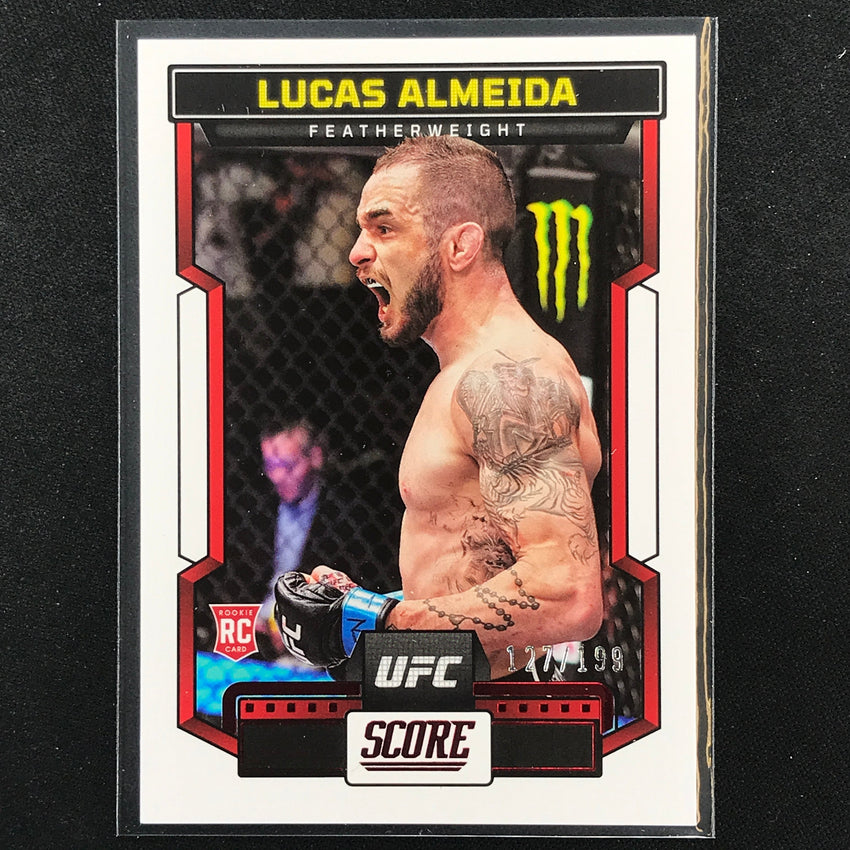 2023 Chronicles UFC LUCAS ALMEIDA Score Rookie Red /199 #198