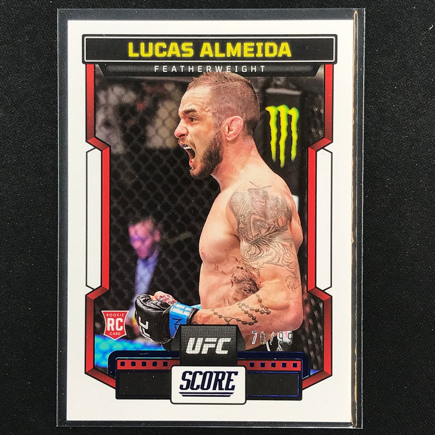 2023 Chronicles UFC LUCAS ALMEIDA Score Rookie Blue 70/99 #198