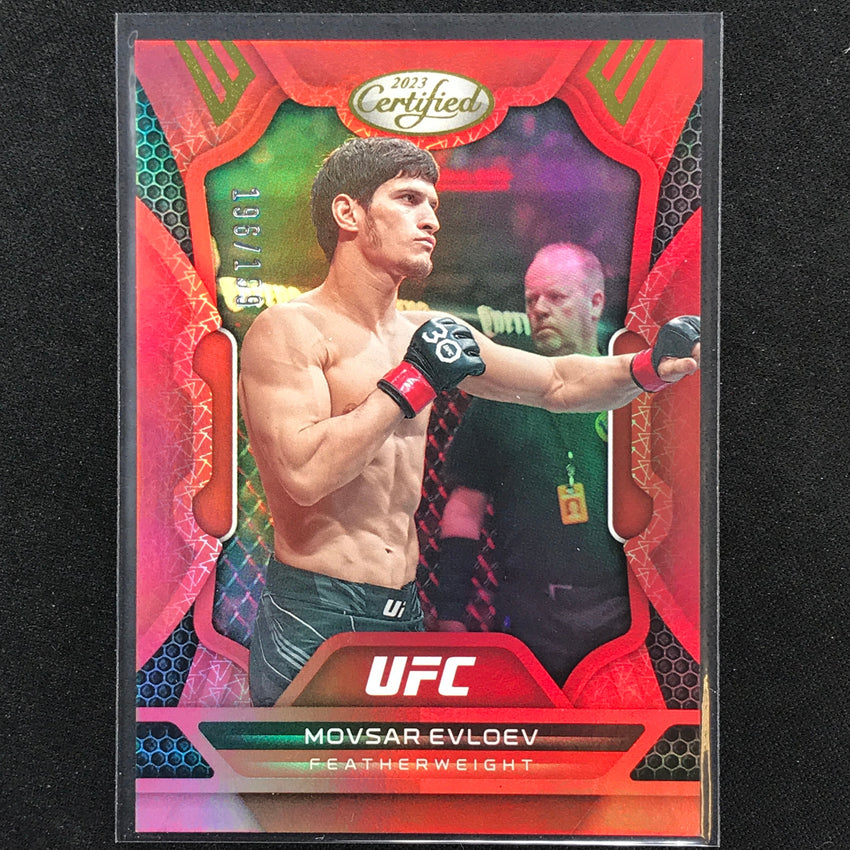 2023 Chronicles UFC MOVSAR EVLOEV Certified Red /199 #229
