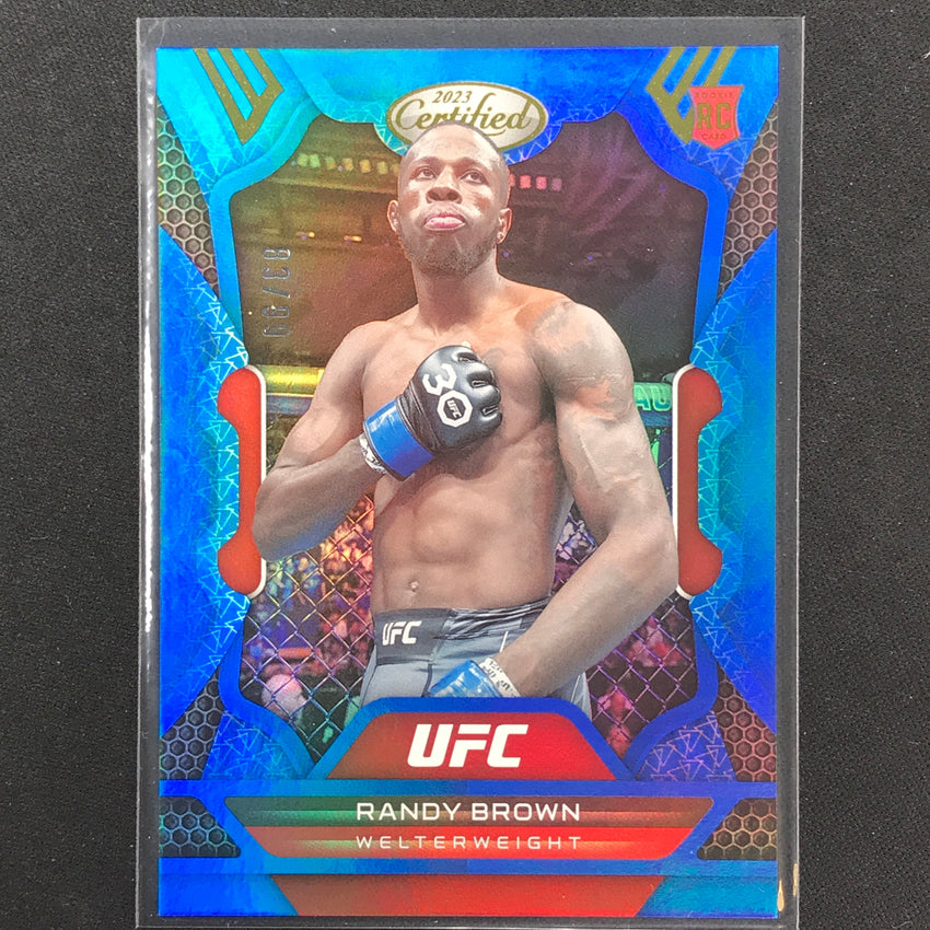 2023 Chronicles UFC RANDY BROWN Certified Rookie Blue 83/99 #228