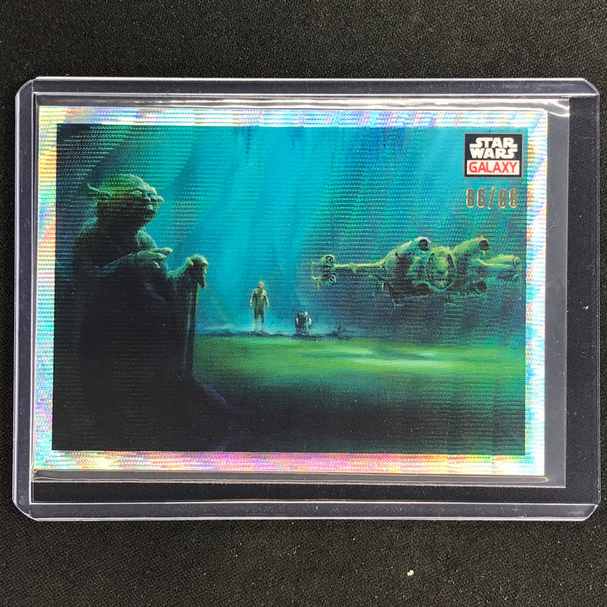 2023 Star Wars Galaxy Chrome Lifting The X-wing Base Wave 86/99