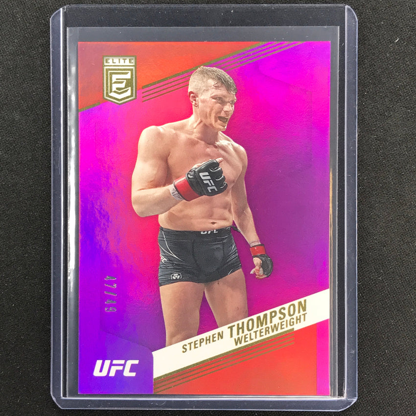 2023 Chronicles UFC Stephen Thompson Elite Purple 47/49