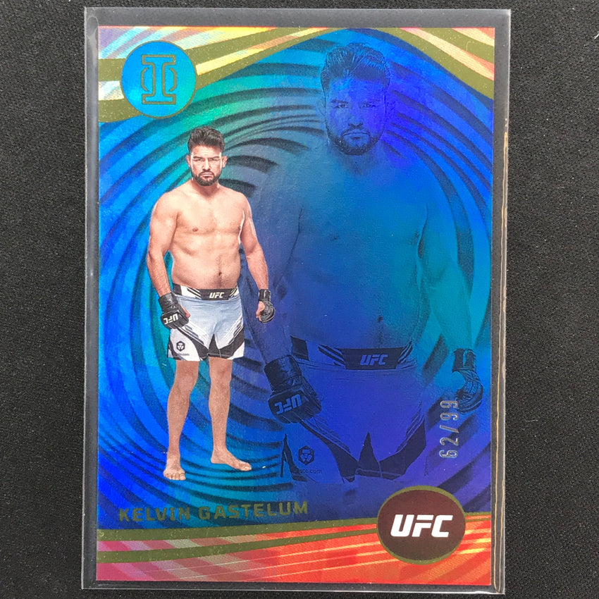 2023 Chronicles UFC KELVIN GASTELUM Illusions Blue 62/99 #263