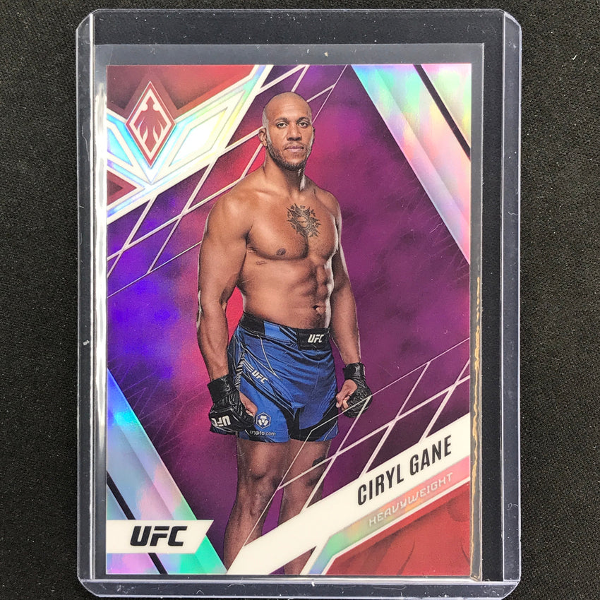 2023 Chronicles UFC Ciryl Gane Phoenix Purple 28/49