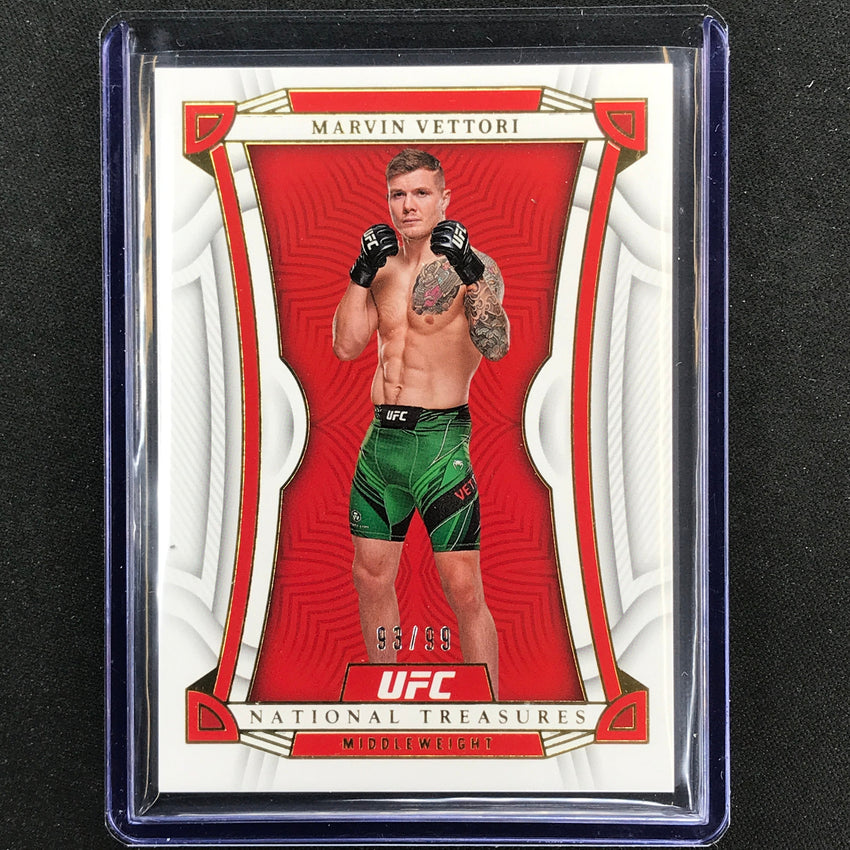 2023 Chronicles UFC MARVIN VETTORI National Treasures Base 93/99 #433