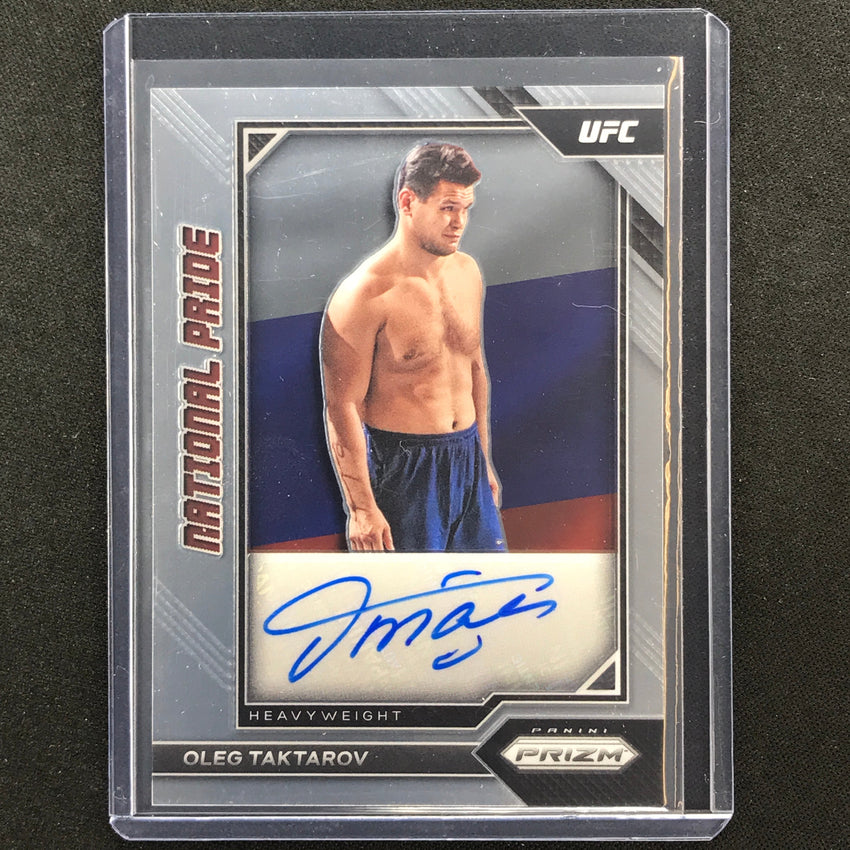 2023 Chronicles UFC OLEG TAKTAROV Prizm National Pride Auto Base #OGT