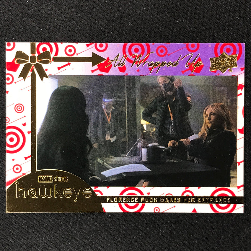 2023 Marvel Hawkeye Florence Pugh Makes Her Entrance All Wrapped Up Red No 8