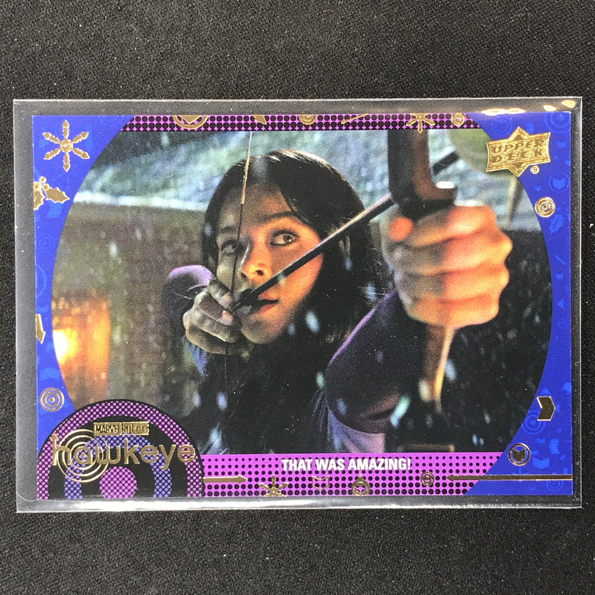 2023 Marvel Hawkeye That Was Amazing Base Blue 71/199 No 3