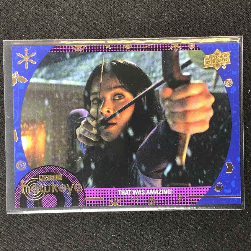 2023 Marvel Hawkeye That Was Amazing Base Blue 192/199 No 3