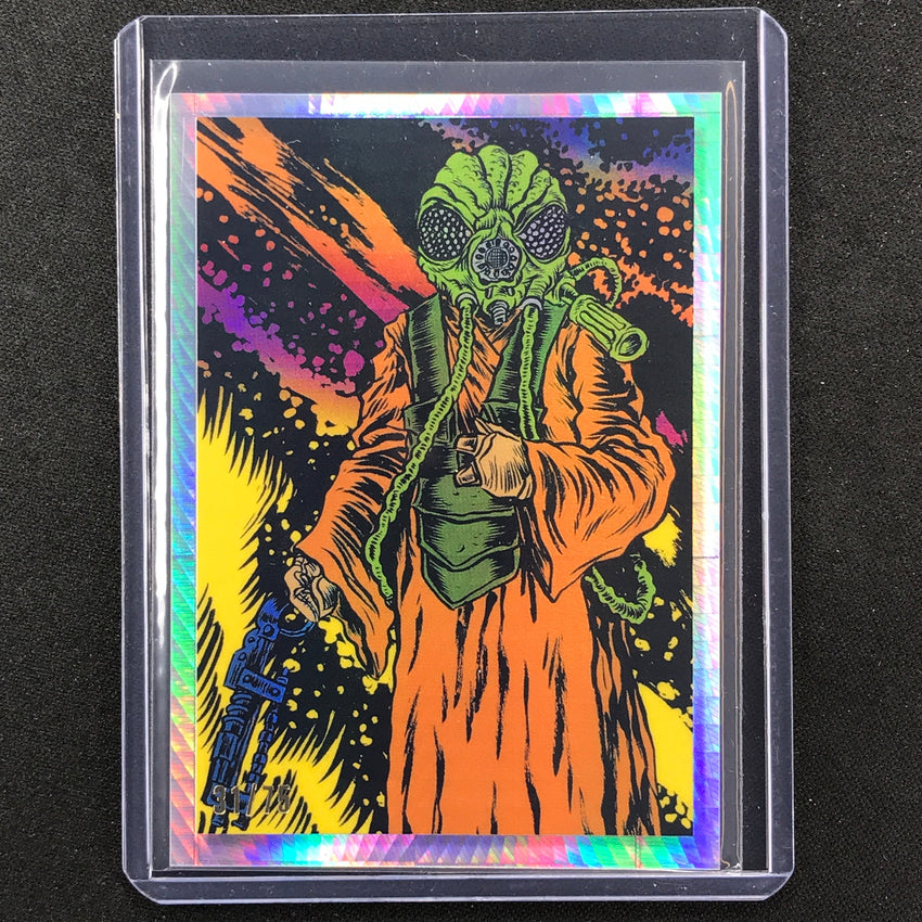 2023 Star Wars Galaxy Chrome ZUCKUSS Darth Vader Bounty Hunters Prism 31/75 #2