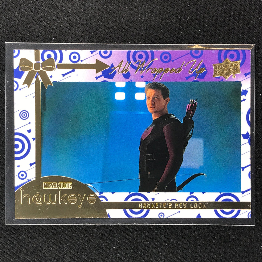2023 Marvel Hawkeye Hawkeyes New Look Wrapped Up Blue 182/199 No 7