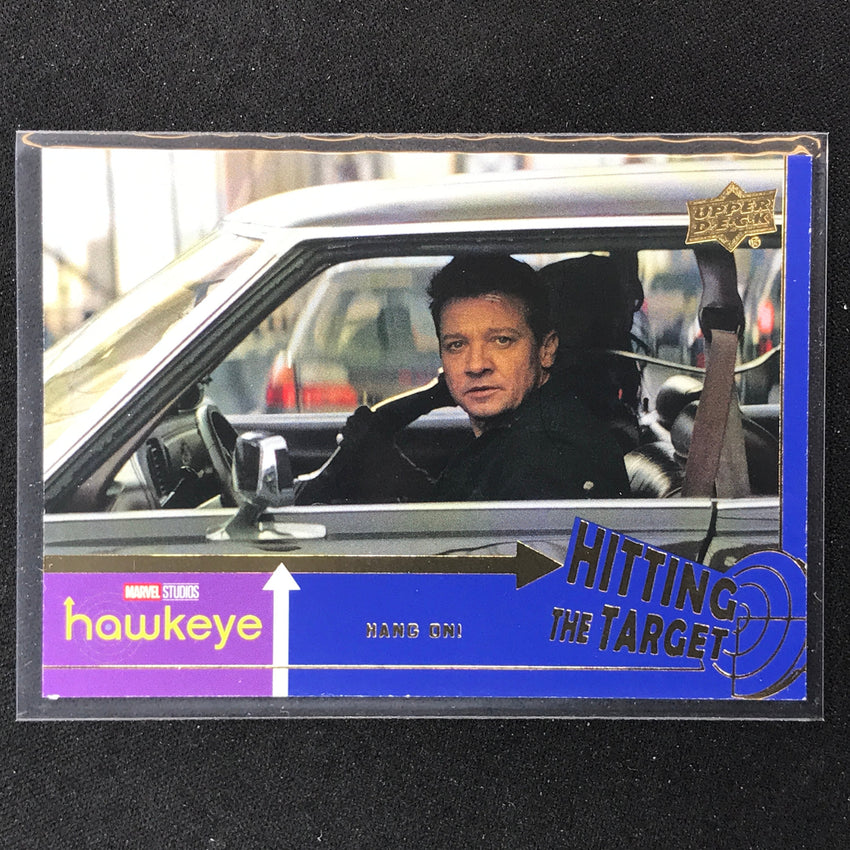 2023 Marvel Hawkeye Hang On Hitting The Target Blue 2/199 No 17